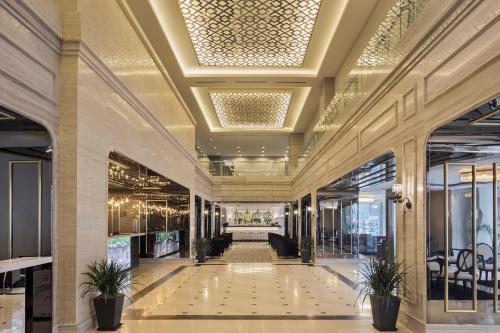 a view of a lobby of a building at Meliá Kuala Lumpur in Kuala Lumpur