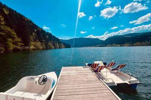 Duplex apartment facing the lake of Gérardmer