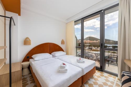 Llit o llits en una habitació de B&B Sol