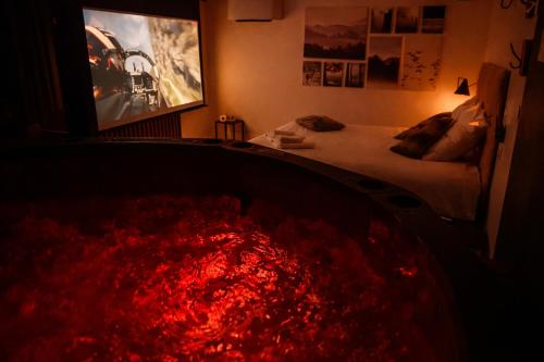Suite premium Polaire, Jacuzzi & Cinéma