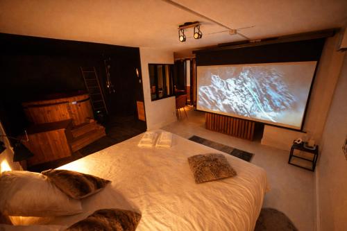 Suite premium Polaire, Jacuzzi & Cinéma