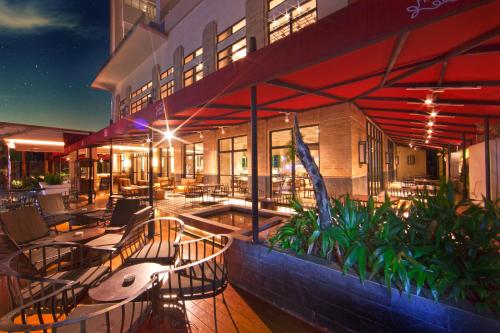 Restaurace v ubytování De Paviljoen Bandung