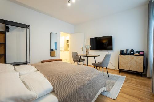 Brand new! Selfcheck-in, King size bed, free Wi-Fi