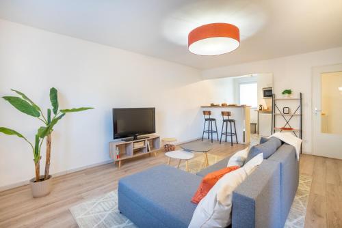 Le Kinta T2 afro chic, parking privé et proche métro