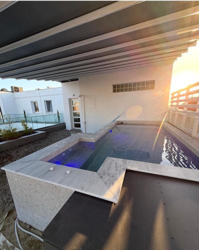 Villa with a sea view in kallikrateia