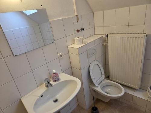 Et badeværelse på Haus Versmold