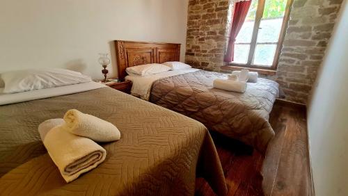 Llit o llits en una habitació de Corner 4 rooms