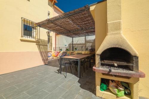 La Villa Vermeille de Barcarès et son studio - La mer en groupe à la plage- 19 pers