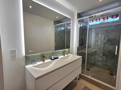 Renovated duplex, balcony, parking, 200m Lac d'Annecy
