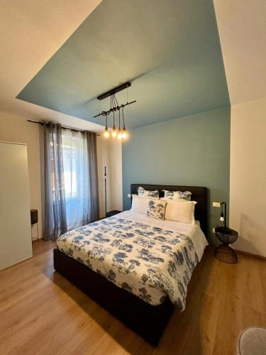 Llit o llits en una habitació de Hotel Moniga