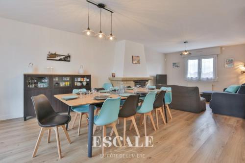 Grande Maison avec Jardin Parking proche de la Plage