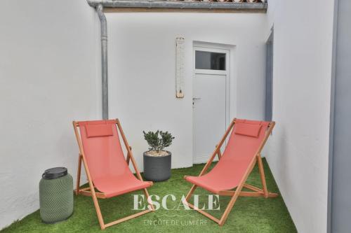 Charmante maison sablaise avec terrasse plage & centre-ville à pied