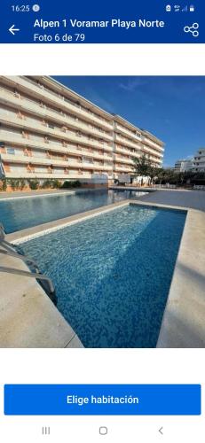 Peñiscola apartamento tipo estudio a 50m del mar, 4 personas