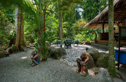 Сад в Congo Bongo EcoVillage Costa Rica