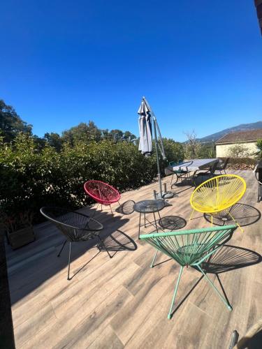 Maison, idéalement située piscine a partager