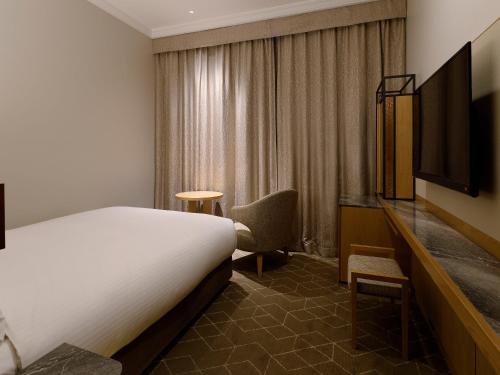 Телевізор і / або розважальний центр в Hotel The Celestine Tokyo Shiba