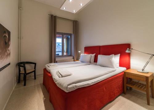 Voodi või voodid majutusasutuse Hotell Stadsparken toas