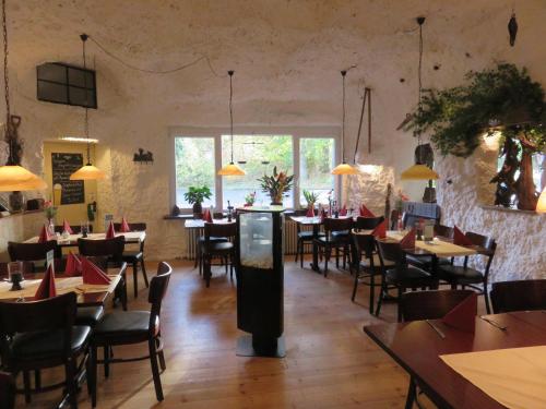 En restaurant eller et andet spisested på Bredeneeker Gasthaus