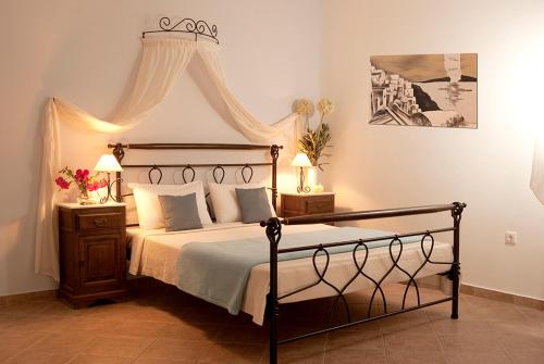 Postel nebo postele na pokoji v ubytování Island House Mare
