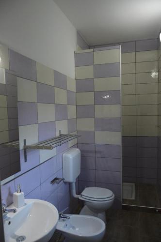 Koupelna v ubytování B&B Maison Blanche