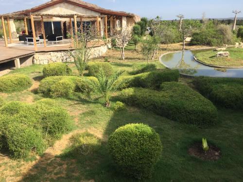 Jardin de l'établissement Villa Claire