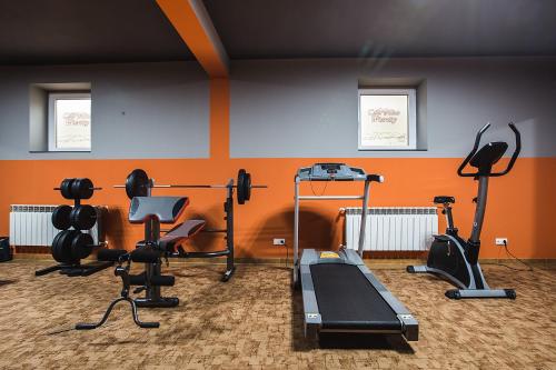 Fitness centrum a/nebo fitness zařízení v ubytování Czerwone Wierchy - sauna i jacuzzi wliczone w cenę pobytu!