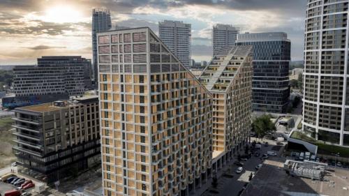 AC 1,5-room apartment with balcony, Metropolis