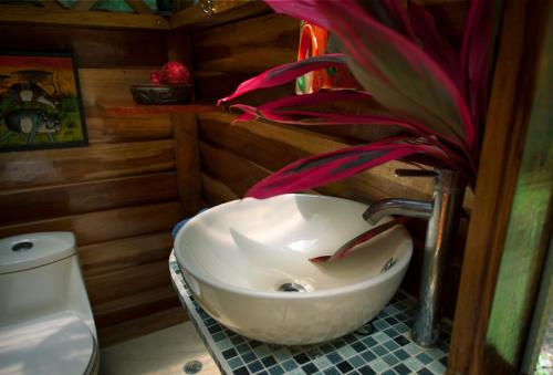 Ванная комната в Congo Bongo EcoVillage Costa Rica