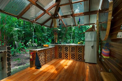 Сад в Congo Bongo EcoVillage Costa Rica