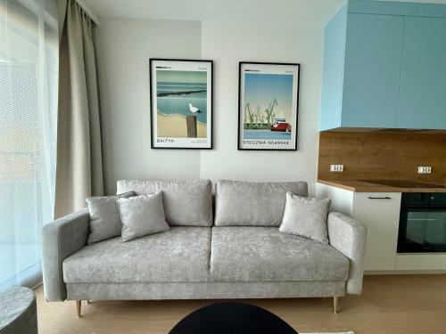 Apartament 4-osobowy z widokiem na żurawie Gdańsk Stocznia