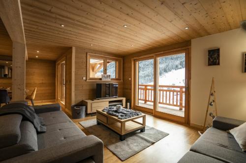 Chalet la Fontaine, Appartement E1 - 9 personnes - Châtel Réservation