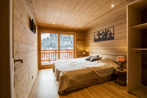 Chalet la Fontaine, Appartement E1 - 9 personnes - Châtel Réservation