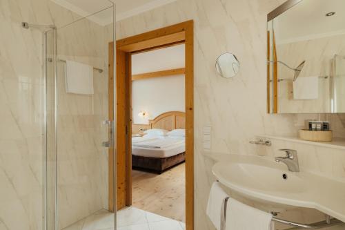 Koupelna v ubytování Hotel Digon