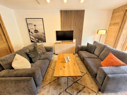 Superbe duplex 4 chambres, jusqu'à 8 personnes, vue dégagée, Wi-Fi, parking