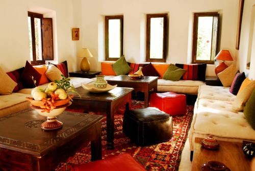 Un lugar para sentarse en Maison d'Hôtes Kasbah Azul