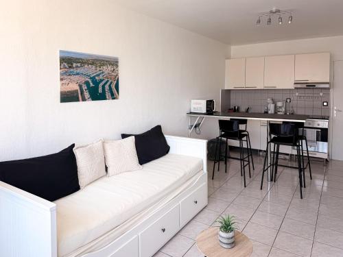 À 400m de la mer, 36m2, lumineux, calme en centre-ville