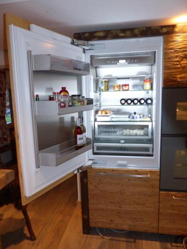 Køkken eller tekøkken på Wiślański Domek z Bajki