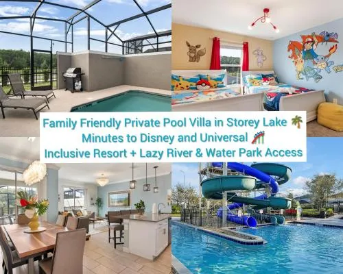 Storey Lake 4 Bedroom Lakeview Private Pool near Disney Universal SeaWorld Free Resort Access photo 1