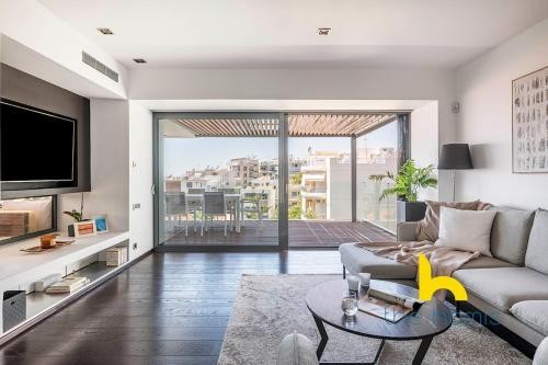 Luxury Sea View Voula Beach & Sunset Apartment
