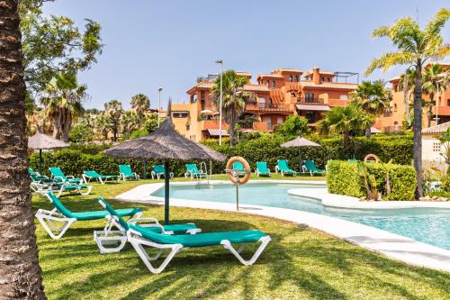 Townhouse with ocean views, BBQ, elevator, padel and pool - COSTA GALERA PARK 25