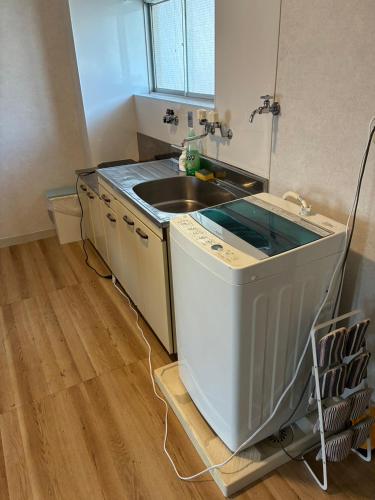 Walking distance to Shinsaibashi apt with two beds