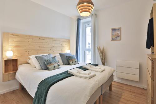 Le Scandinave 3 étoiles T2 lumineux hypercentre la plage à 2 pas !