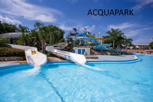 a water park at a resort with slides at TERRA MIA in Città Giardino