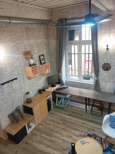 Appartement d'architecte à vivre, en plein centre