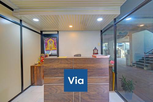 a view of a vita counter in a building at Via Silver Suites in Hyderabad