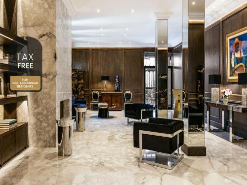 Alvear Palace Hotel - Leading Hotels of the Worldにあるシーティングエリア