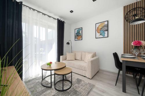 Comfortable Apartment for 4 Guests with Terrace, Garden and Projector by Noclegi Renters