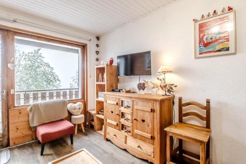 Le Nid de Châtel - Joli studio pour 4 avec balcon