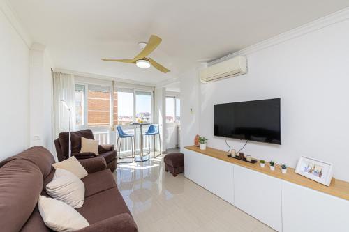 WintowinRentals Spacious apartment in Huelin with privileged views, parking included and close to the beach