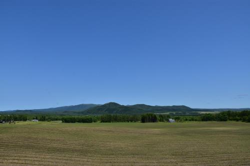 ゲストハウスの近くで見られる自然の景観